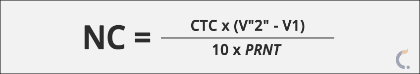 Fórmula para Cálculo de Necessidade de Calagem
