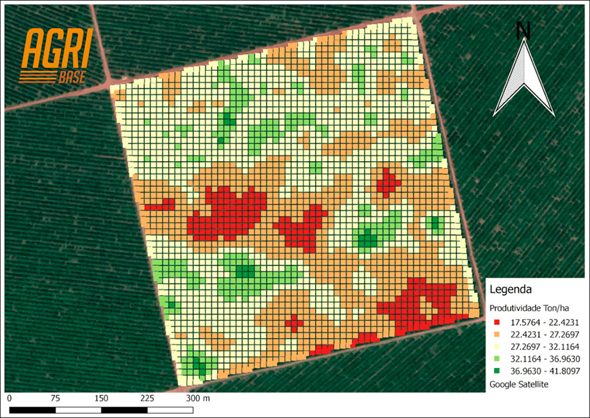 Mapa de Produtividade Mapa de Produtividade