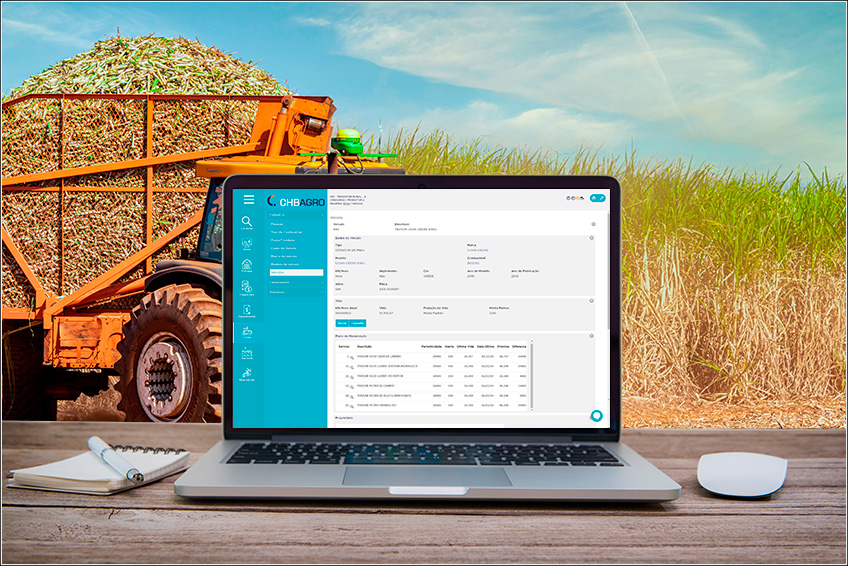 Software CHBAGRO para Cana-de-Açúcar